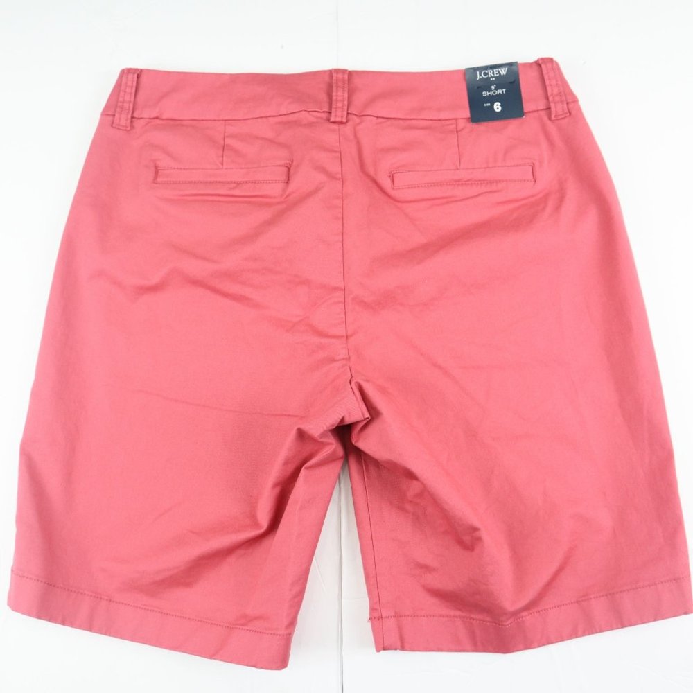 J Crew Men's shorts cotton , red, size  6, new with tags - Picture 2 of 9